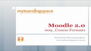 Moodle - Course Formats - 009