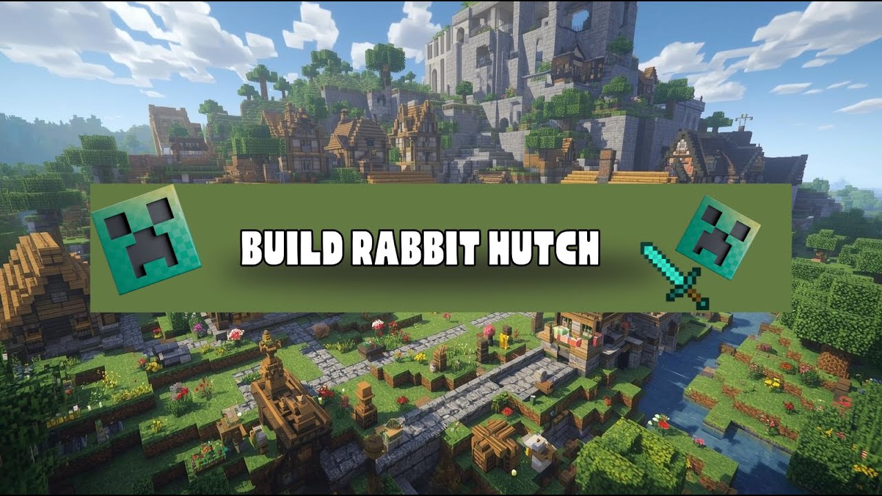 How to Build a Rabbit Hutch in MineColonies (Full Guide) - YouTube