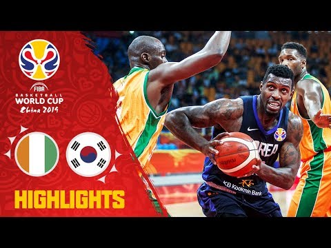 Cote d'Ivoire v Korea - Highlights - FIBA Basketball World Cup 2019