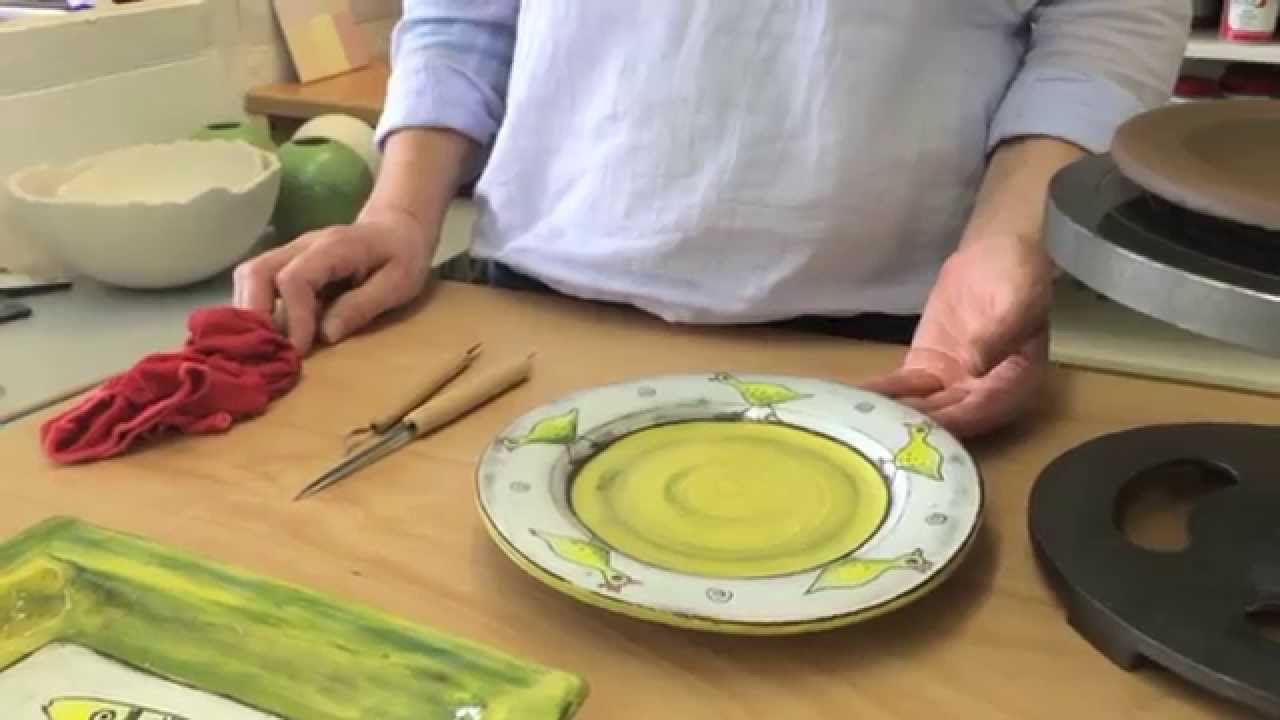 BOTZ - Freude an Keramik 8 - Sgraffito-Teller