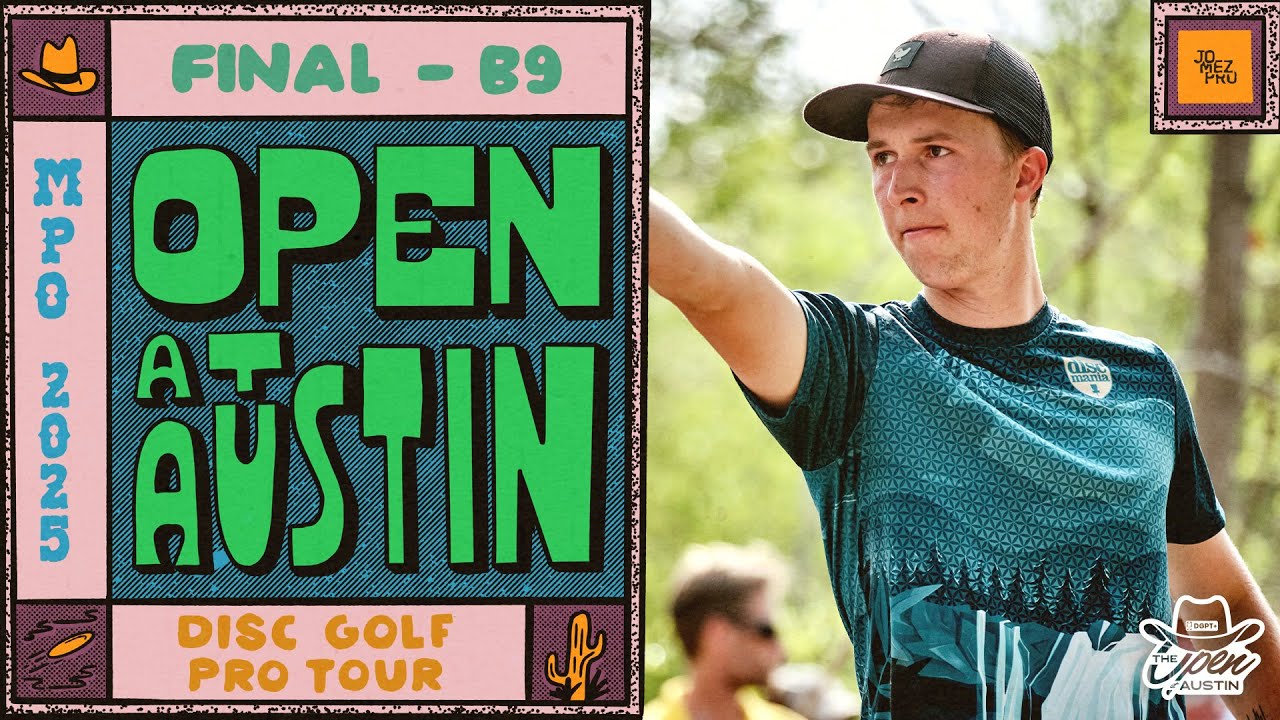 2025 MVP's Open at Austin | MPO FINALB9 | Klein, Barela, Buhr, Anttila | Jomez Disc Golf
