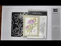 Stampin’ Up! Mixed Florals Amazing Day Card Tutorial #diy #papercrafting #foldablepapercrafts