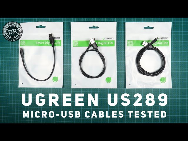 Ugreen US289 micro-usb cables (25/50/100cm) tested (Discord submission)