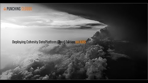 Cohesity DataPlatform CE Deployment on AWS