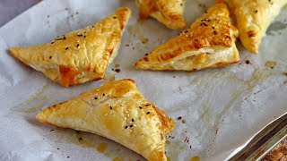 Creamy chicken puffs | Chicken patties | Snack recipe