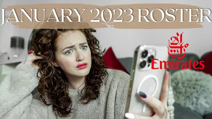 EMIRATES CABIN CREW Roster Reveal | January 2023 |...