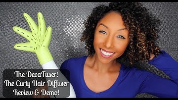 The DevaFuser! The Curly Hair Diffuser! Review & Demo! | BiancaReneeToday