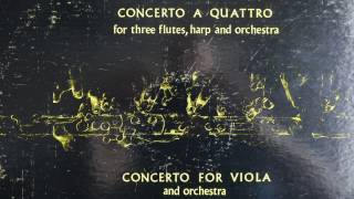 Famous David Van Vactor  Viola Concerto, Concerto A Quattro   Hans Eurich   ORION ORS 7024 Profile