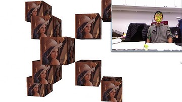 Kinect face tracking, skeleton and Opengl realtime rendering based on user position