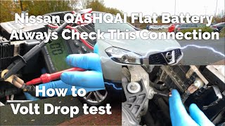 Nissan Qashqai Flat Battery, Alternator Fault, 'Bad Connection' How To Repair.