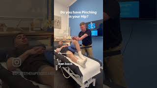 Manage Hip Pain with Hip Joint Belted Distraction #manualtherapy #sportstherapy