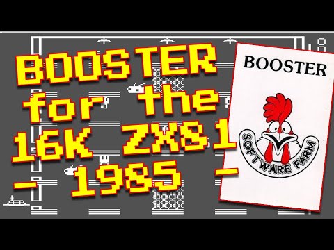 Booster for the 16K ZX81 (Hi-Res) from Software Farm (1985