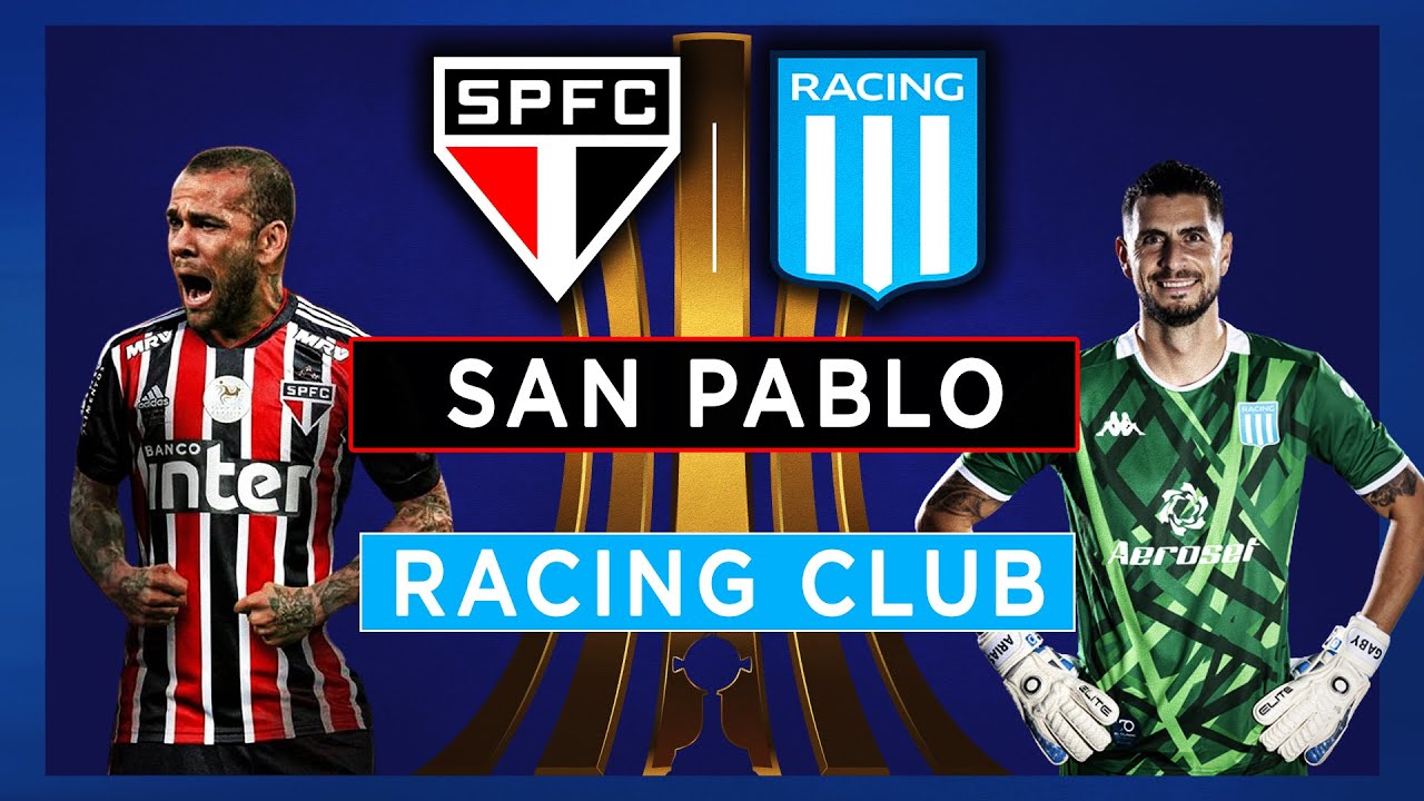 SAO PAULO vs RACING CLUB EN VIVO - COPA LIBERTADORES 