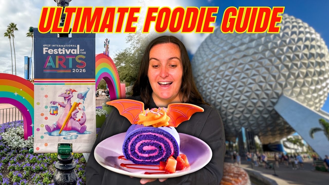 EPCOT FESTIVAL OF THE ARTS: ULTIMATE FOODIE GUIDE | Trying 35 Foods