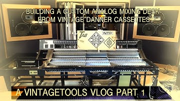 Building a custom analog mixer from vintage modules - Part 1
