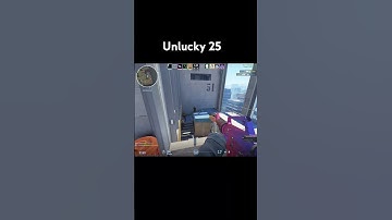 Unlucky 25 #cs2 #unlucky #fixhitreg #valveplsfix #inputdelay #nicespraybot #gaming
