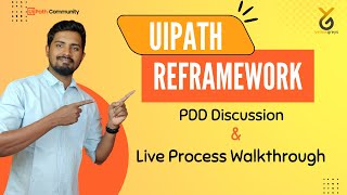 UiPath | ReFrameWork - PDD Discussion | Live Process Walkthrough | English | Yellowgreys