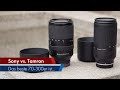 70-300mm-Duell für den E-Mount | Sony G OSS vs. Tamron Di III RXD [Deutsch]