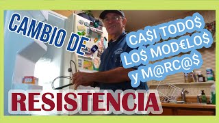 Como Cambiar La Resistencia De Un Refrigerador 2 Puertas Verticales Aplica Para Todos