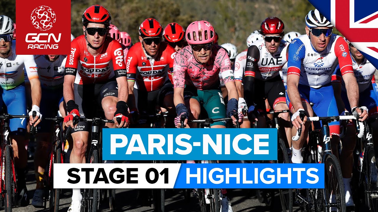 Dominant Team Performance! Paris-Nice 2022 Stage 1 Highlights