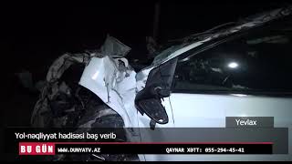Yevlaxda Qəza Polis Əməkdaşını Həyatından Etdi