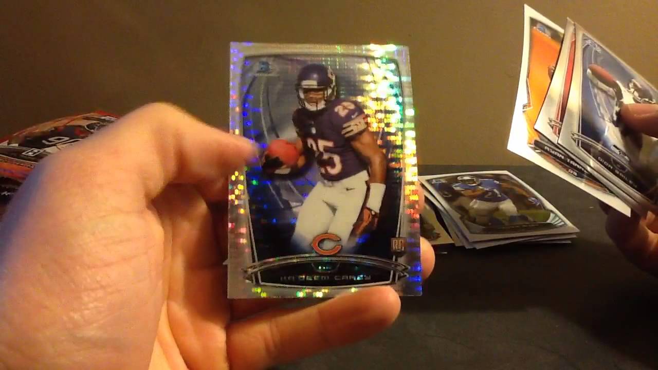 2014 Bowman Chrome Football Box Break