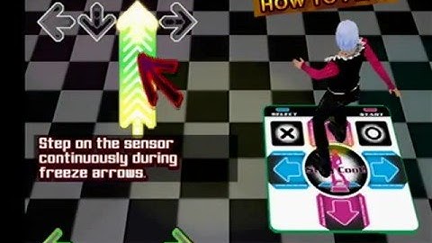 Dance Dance Revolution X - Intro/Attract Screen