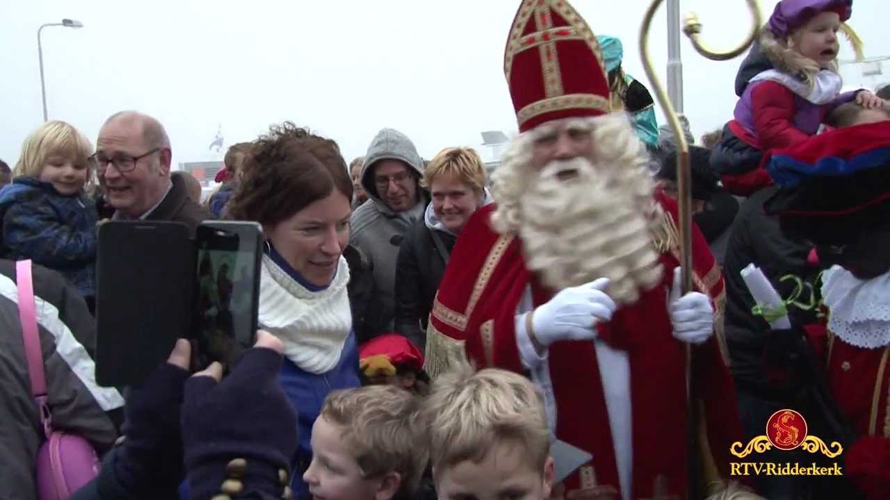 Aankomst Sinterklaas 2012 in Ridderkerk bij RTV-Ridderkerk