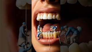 Teeth cleaning by dentist 🦷 #medicaleducation #healthcare #medicalanimation