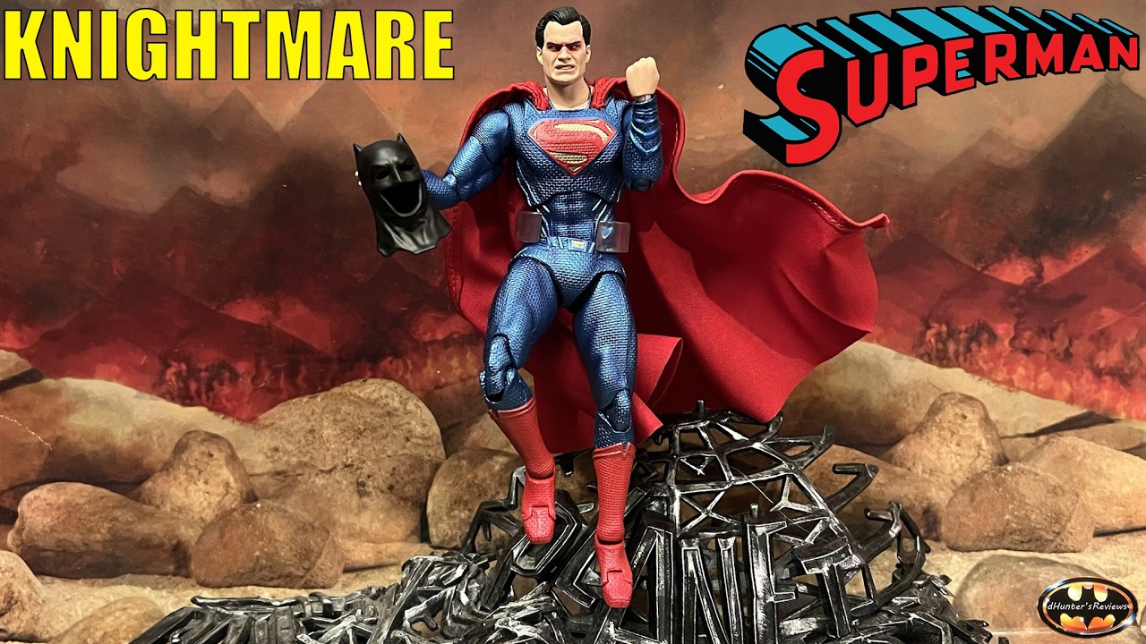 Mafex Knightmare Superman Henry Cavill Zack Snyder's Justice