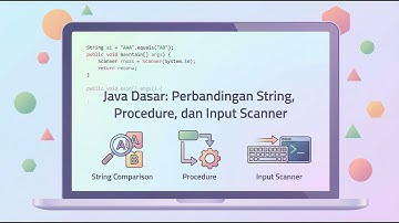 Java Dasar: Perbandingan String, Procedure, dan Input Scanner