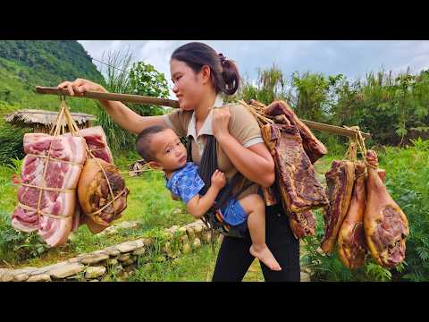 How to Make Bamboo Tube Pork – Sold Out at the Market in Just 1 Hour!