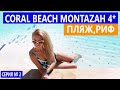 ЕГИПЕТ Coral Beach Montazah 4*  ОБЗОР ПЛЯЖА И РИФА! Отель Шарма с шикарным рифом