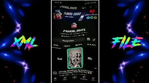 NEE ATTITUDE XML 🎟️ NEW TRAND XML RAKIB.EDITZ 🔥 XML FILE LINK DESCRIGTION BOX @rakib.editz7