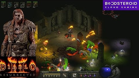 Diablo 2 Resurrected Gameplay #108 with Summoner Druid Stony Tomb Runs on Boosteroid