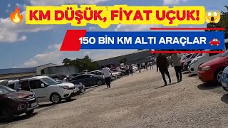 150 Bin KM Altı Araçları İnceledik! Fiyatlar Şaşırttı 😱 | İzmit Otopazarı