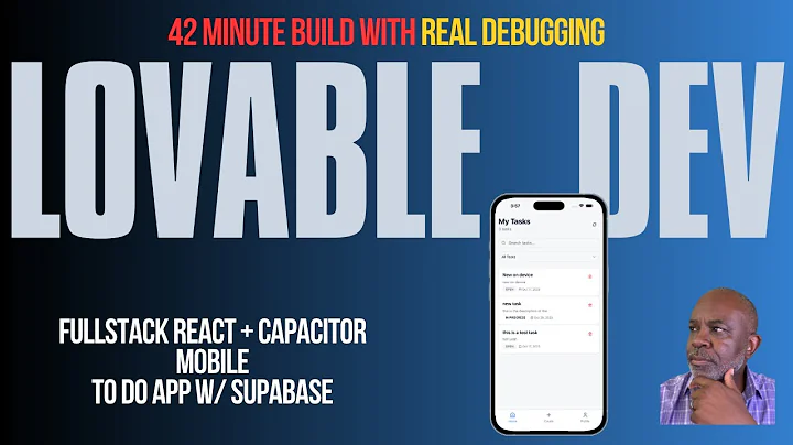 I Had AI Build My Mobile App With Lovable.dev - Here's The Brutal Truth