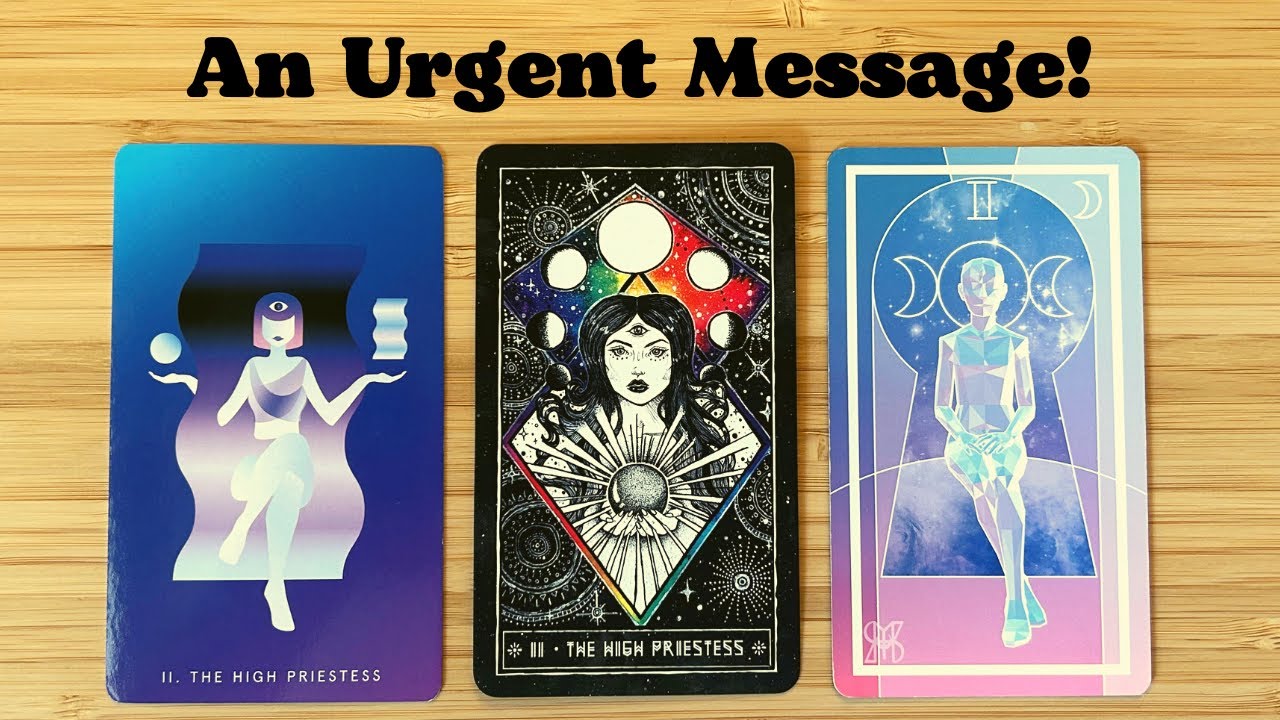 PICK A CARD🚨An Urgent Message From Spirit!🧿🙏