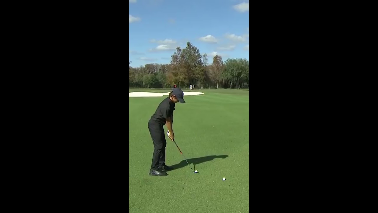 12 Year Old Charlie Woods Near Eagle 