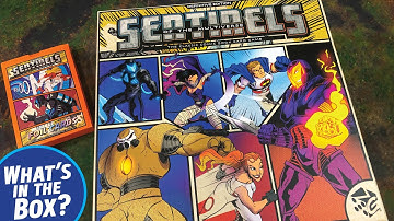 SENTINELS OF THE MULTIVERSE DEFINITIVE EDITION KickStarter Board Game Unboxing