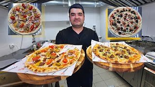 eng klassik PIZZA. 3 daqiqada pishadi mazzasi BOʻMBA #pizza