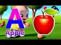 Phonics Song 2 with TWO Words in 3D - ABC Alphabet Songs A For Airplane &amp; Sounds For Kids NEW 577