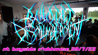 BAYONET DISMEMBERMENT @ BAYSIDE SHARKS CLUBHOUSE 29/7/23 (FIRST SHOW//FULL SET)