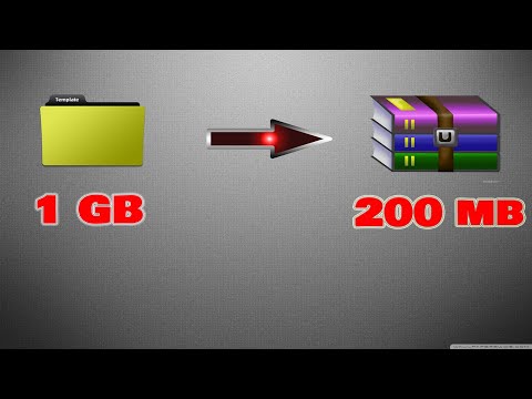 How to compress files and reduce their size (from 1gb to 200mb)
