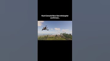 Rust Console new gen Minicopter confirmed…#shorts #rust #rustconsole