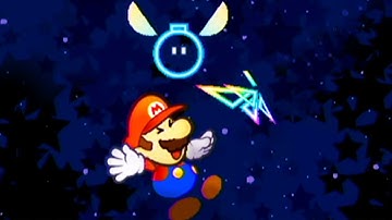 Super Paper Mario - Walkthrough Part 13 No Commentary Gameplay - Into Outer Space & Helmet Search