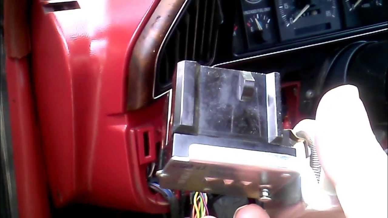 91 Ford F150 Dash Lights YouTube