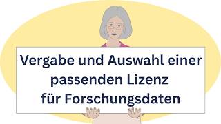 Vergabe und Auswahl einer passenden Lizenz für Forschungsdaten (7 von 7)
