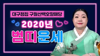 ★2020년 범띠 호랑이띠 총운세★ '로또 사세요' 대구점집 대구유명한점집 구월산백호할매당