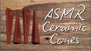 ASMR Ceramic Cones (sorting, whispering, light tapping)